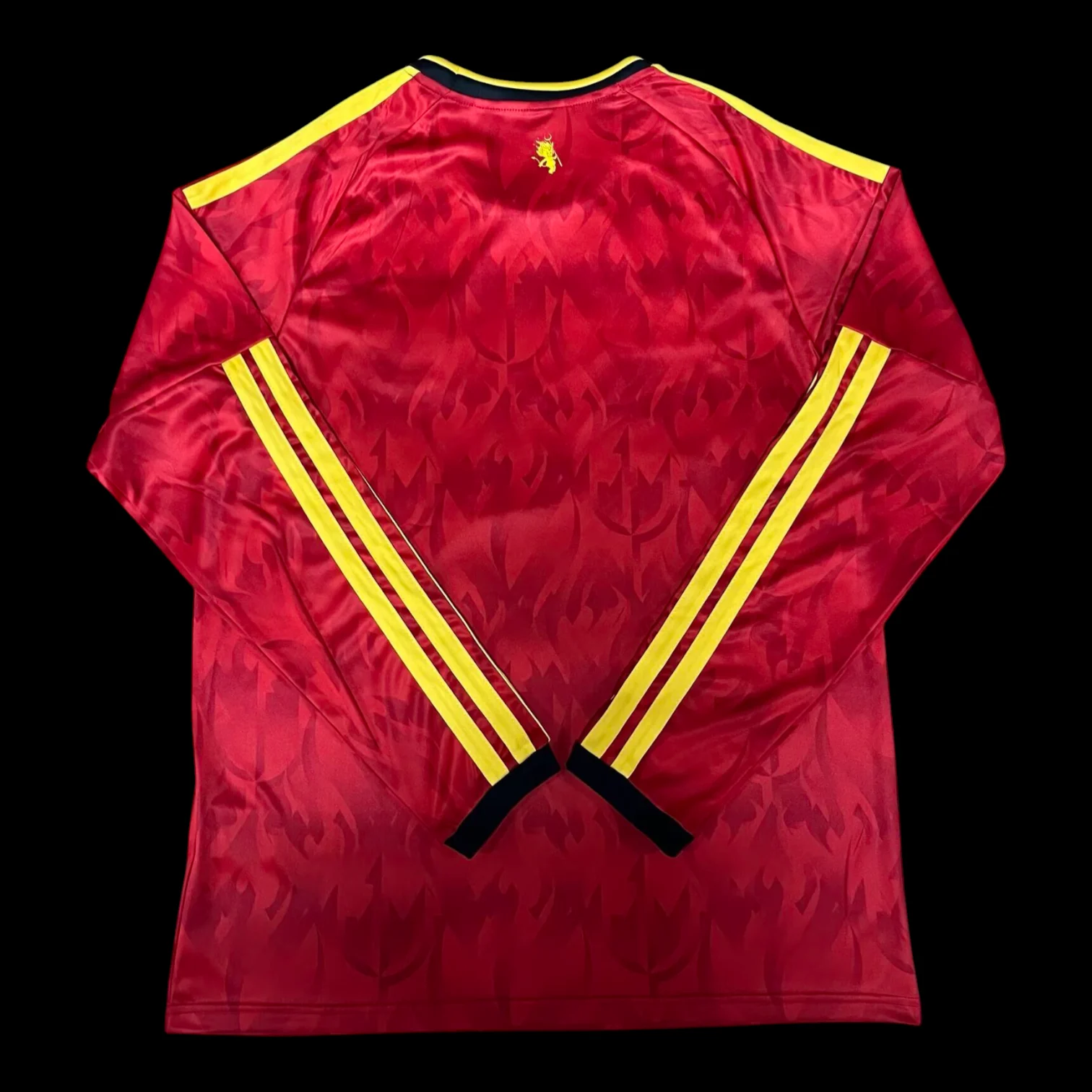 Vue arrière Belgique Maillot Manches Longues Domicile 2627